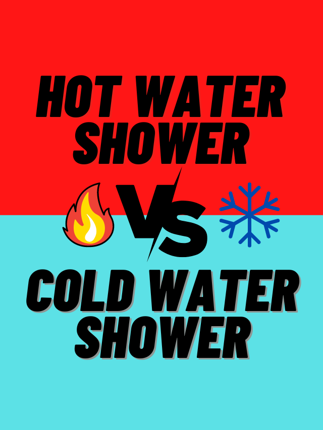 Cold Water Shower vs Hot Water Shower